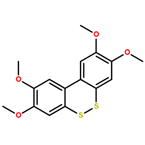 Dibenzo[c,e][1,2]dithiin, 2,3,8,9-tetramethoxy-