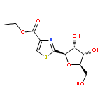 2-β-D-Ribofuranosyl-4-thiazolecarboxylic Acid Ethyl Ester