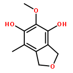 1,3-dihydro-4,6-dihydroxy-5-methoxy-7-methylisobenzofuran