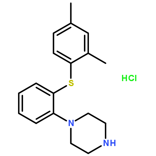 1-(2-((2,4-Dimethylphenyl)thio)phenyl)piperazine hydrochloride