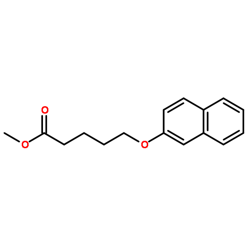 Pentanoic acid, 5-(2-naphthalenyloxy)-, methyl ester