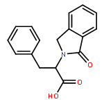 2-(1-Oxoisoindolin-2-yl)-3-phenylpropanoic acid