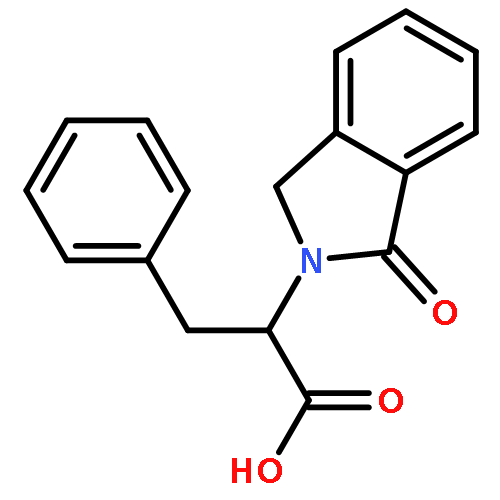 2-(1-Oxoisoindolin-2-yl)-3-phenylpropanoic acid