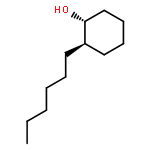 Cyclohexanol, 2-hexyl-, trans-