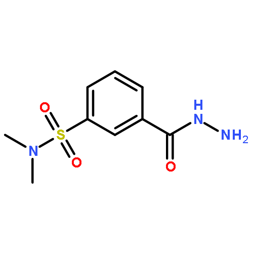 Benzoic acid,3-[(dimethylamino)sulfonyl]-, hydrazide