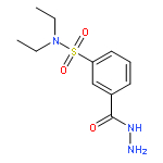 Benzoic acid,3-[(diethylamino)sulfonyl]-, hydrazide