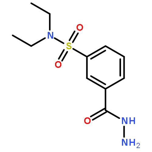 Benzoic acid,3-[(diethylamino)sulfonyl]-, hydrazide