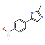 1H-Imidazole, 2-methyl-4-(4-nitrophenyl)-