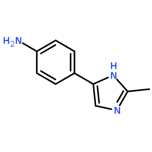 Benzenamine, 4-(2-methyl-1H-imidazol-4-yl)-