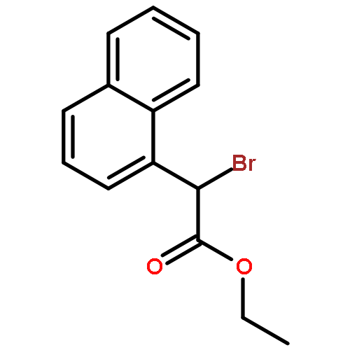 1-Naphthaleneaceticacid, a-bromo-, ethyl ester