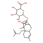 (12xi)-15-(acetyloxy)-4-hydroxy-12,13-epoxytrichothec-9-en-3-yl beta-D-allopyranosiduronic acid