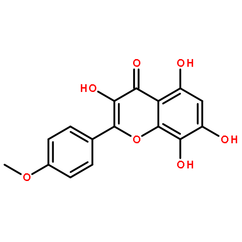 4H-1-Benzopyran-4-one, 3,5,7,8-tetrahydroxy-2-(4-methoxyphenyl)-