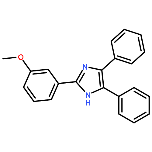 1H-Imidazole, 2-(3-methoxyphenyl)-4,5-diphenyl-