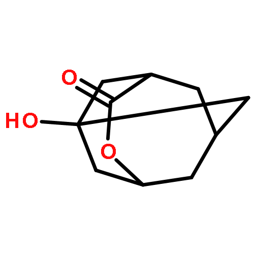 4-Oxatricyclo[4.3.1.13,8]undecan-5-one, 1-hydroxy-