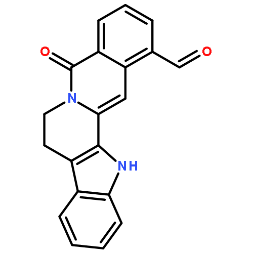 5,7,8,13-Tetrahydro-5-oxobenz[g]indolo[2,3-a]quinolizine-1-carbaldehyde