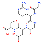 L-Serine,glycyl-L-arginylglycyl-L-a-aspartyl-