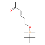 3-Hexen-2-one, 6-[[(1,1-dimethylethyl)dimethylsilyl]oxy]-, (E)-