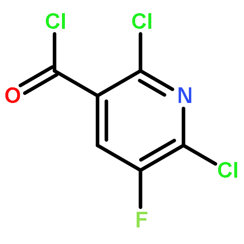 3-Pyridinecarbonylchloride, 2,6-dichloro-5-fluoro-