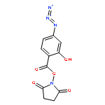 Benzoic acid,4-azido-2-hydroxy-, 2,5-dioxo-1-pyrrolidinyl ester