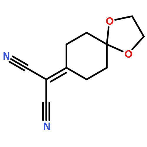 Propanedinitrile, 1,4-dioxaspiro[4.5]dec-8-ylidene-