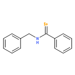 Benzenecarboselenoamide, N-(phenylmethyl)-