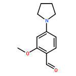 2-Methoxy-4-(pyrrolidin-1-yl)benzaldehyde