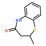 1,5-Benzothiazepin-4(5H)-one, 2,3-dihydro-2-methyl-