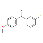 (3-Fluorophenyl)(4-methoxyphenyl)methanone