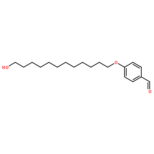 Benzaldehyde, 4-[(12-hydroxydodecyl)oxy]-