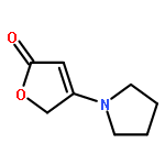 2(5H)-Furanone, 4-(1-pyrrolidinyl)-