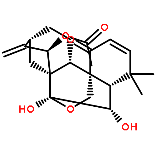 Kaura-2,16-dien-1-one,15-(acetyloxy)-7,20-epoxy-6,7-dihydroxy-, (6b,7a,15b)-