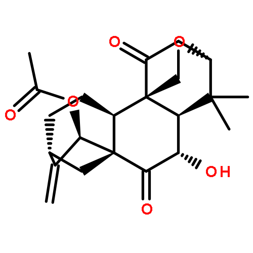 Kaur-16-ene-1,7-dione,15-(acetyloxy)-3,20-epoxy-6-hydroxy-, (3a,6b,15b)-