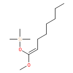 Silane, [(1-methoxy-1-octenyl)oxy]trimethyl-