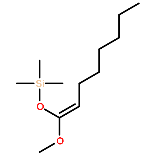 Silane, [(1-methoxy-1-octenyl)oxy]trimethyl-