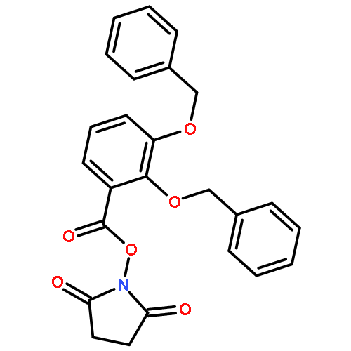 2,5-Pyrrolidinedione, 1-[[2,3-bis(phenylmethoxy)benzoyl]oxy]-