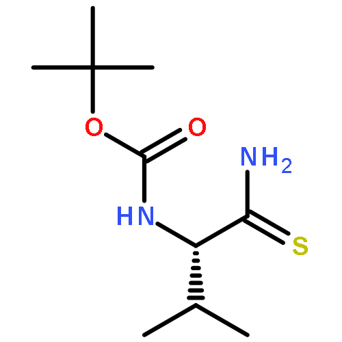 Carbamic acid, [(1S)-1-(aminothioxomethyl)-2-methylpropyl]-,1,1-dimethylethyl ester