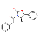 2-Oxazolidinone, 4-methyl-5-phenyl-3-(phenylacetyl)-, (4R,5S)-