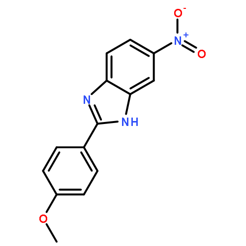 1H-Benzimidazole, 2-(4-methoxyphenyl)-5-nitro-