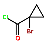 Cyclopropanecarbonyl chloride, 1-bromo-