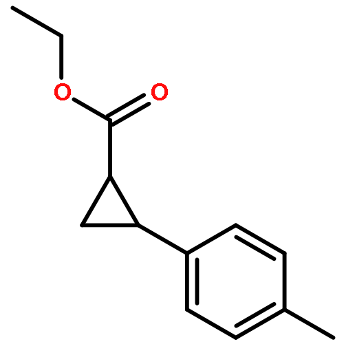 Cyclopropanecarboxylic acid, 2-(4-methylphenyl)-, ethyl ester