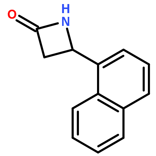 2-Azetidinone, 4-(1-naphthalenyl)-