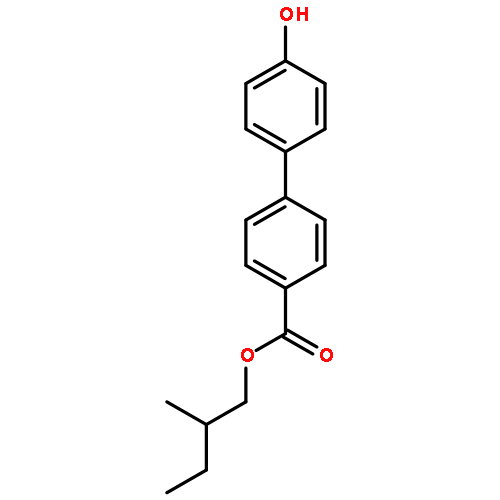 [1,1'-Biphenyl]-4-carboxylic acid, 4'-hydroxy-, 2-methylbutyl ester