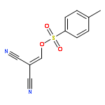 Propanedinitrile, [[[(4-methylphenyl)sulfonyl]oxy]methylene]-