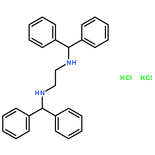 1,2-Ethanediamine, N,N'-bis(diphenylmethyl)-, dihydrochloride