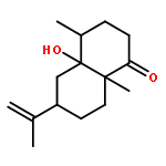 (4S,4aR,6R,8aR)-4a-hydroxy-4,8a-dimethyl-6-(prop-1-en-2-yl)octahydronaphthalen-1(2H)-one