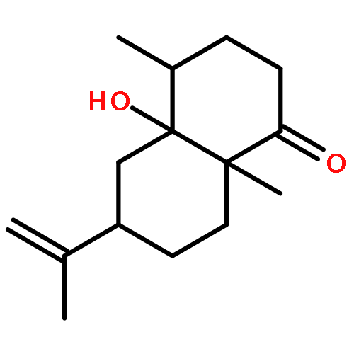 (4S,4aR,6R,8aR)-4a-hydroxy-4,8a-dimethyl-6-(prop-1-en-2-yl)octahydronaphthalen-1(2H)-one