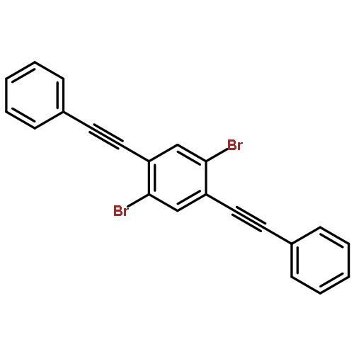 Benzene, 1,4-dibromo-2,5-bis(phenylethynyl)-