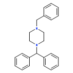 Piperazine, 1-(diphenylmethyl)-4-(phenylmethyl)-