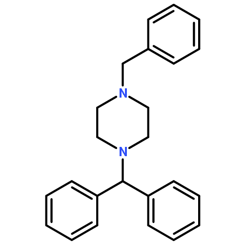 Piperazine, 1-(diphenylmethyl)-4-(phenylmethyl)-