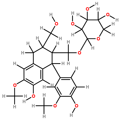 (+)-isolarisiresinol-9-O-beta-D-xylopyranoside